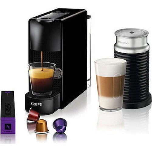 ΚΑΦΕΤΙΕΡΑ ΕΣΠΡΕΣΣΟ KRUPS XN1118V NESPRESSO ESSENZA MINI ΜΑΥΡΗ 1300W AEROCCINO ΜΕ ΔΩΡΟ 60 ΚΑΨΟΥΛΕΣ Ή ΕΠΙΣΤΡΟΦΗ 100,00€